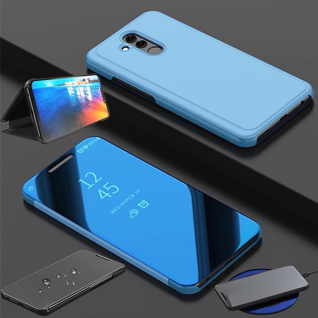 Handy Hülle für Xiaomi Mi 11 Lite 4G 5G Smartphone Flip Cover Handy Spiegel Case