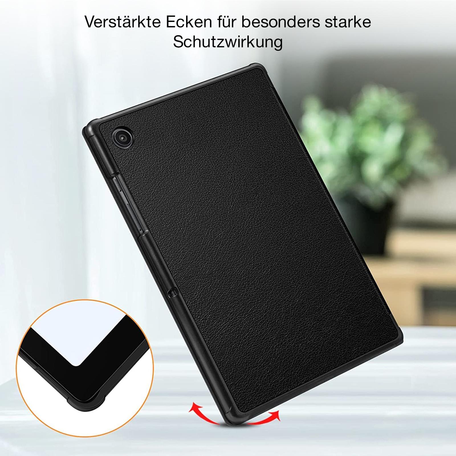 Tablet Schutzhülle für Samsung Galaxy Tab A8 10.5 2021 Smart Cover Hülle Glas
