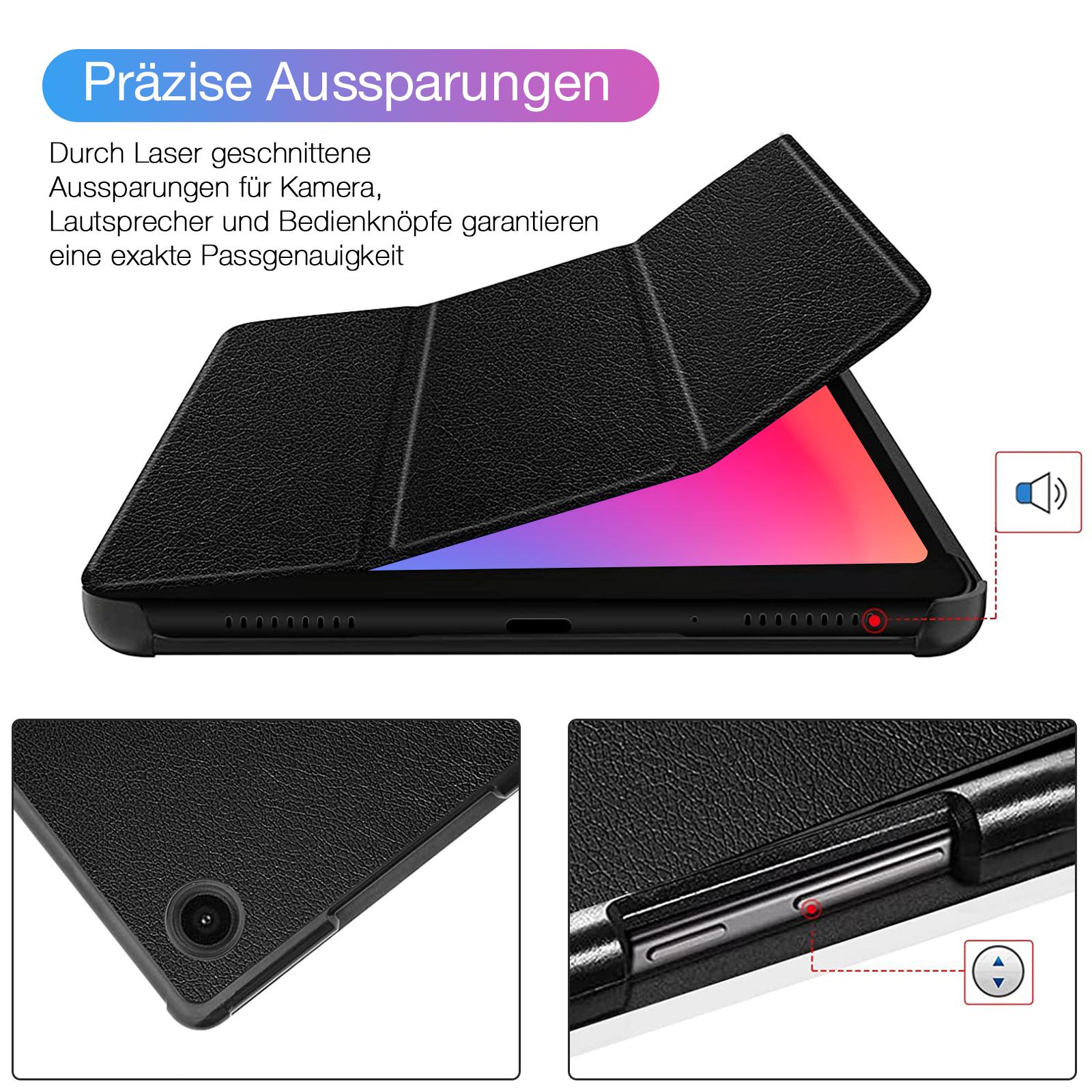 Schutzhülle 2x Folie für Samsung Galaxy Tab A8 10.5 2021 Tablet viele Farben