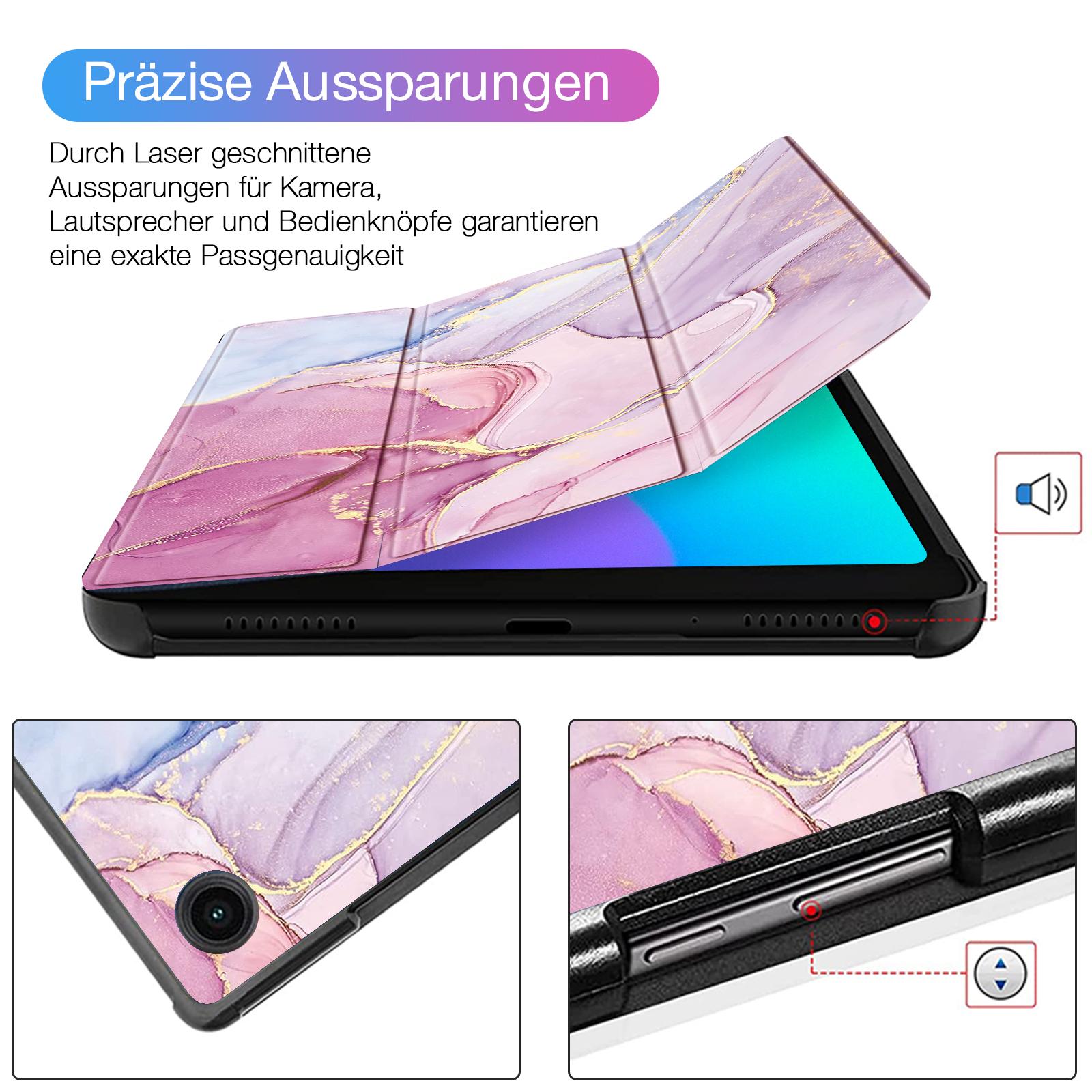 Tablet Schutzhülle für Samsung Galaxy Tab A8 10.5 2021 Smart Cover Hülle Glas