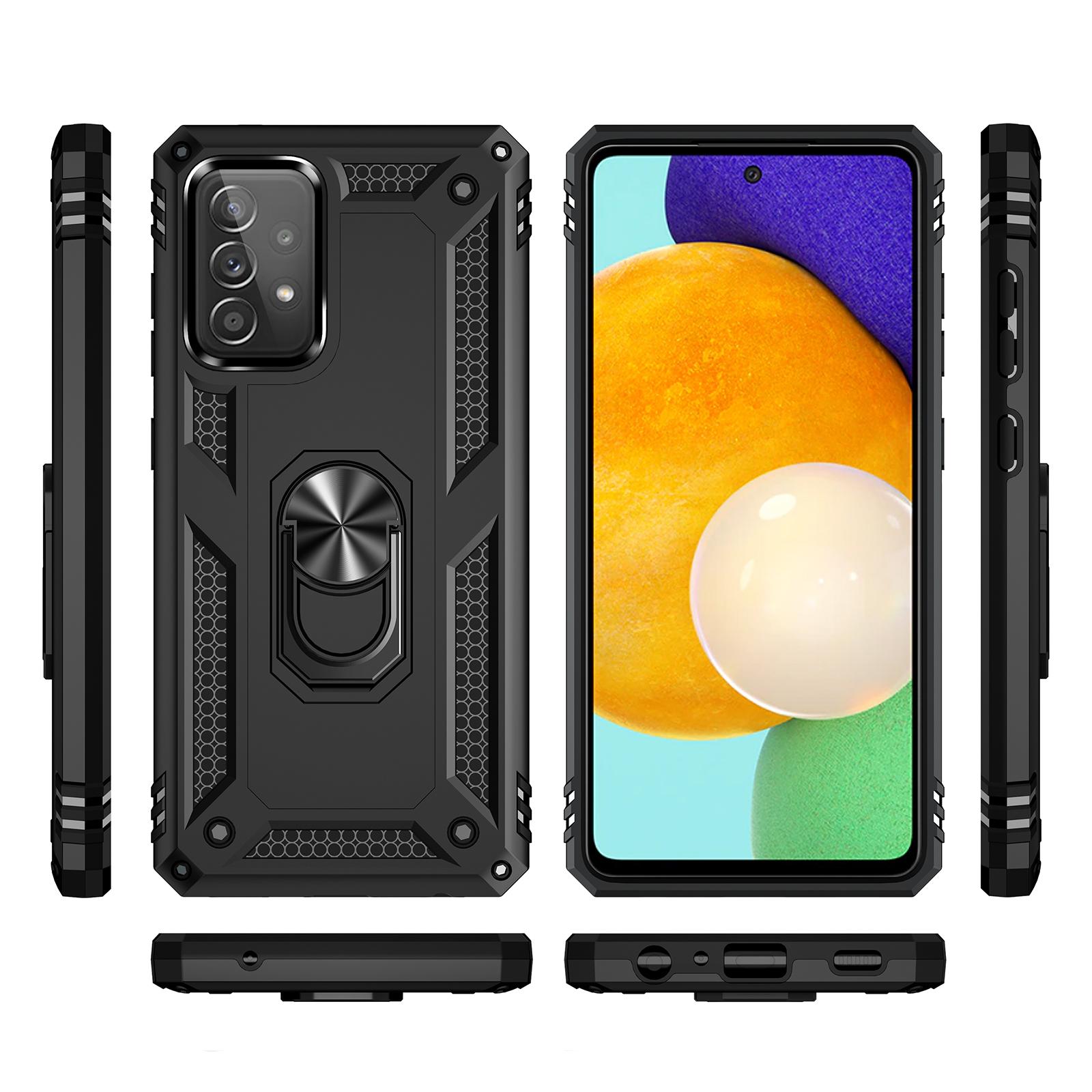 Armor Hülle für Samsung Galaxy A52 A52s 5G Outdoor Panzer Displayglas Schutz 9H