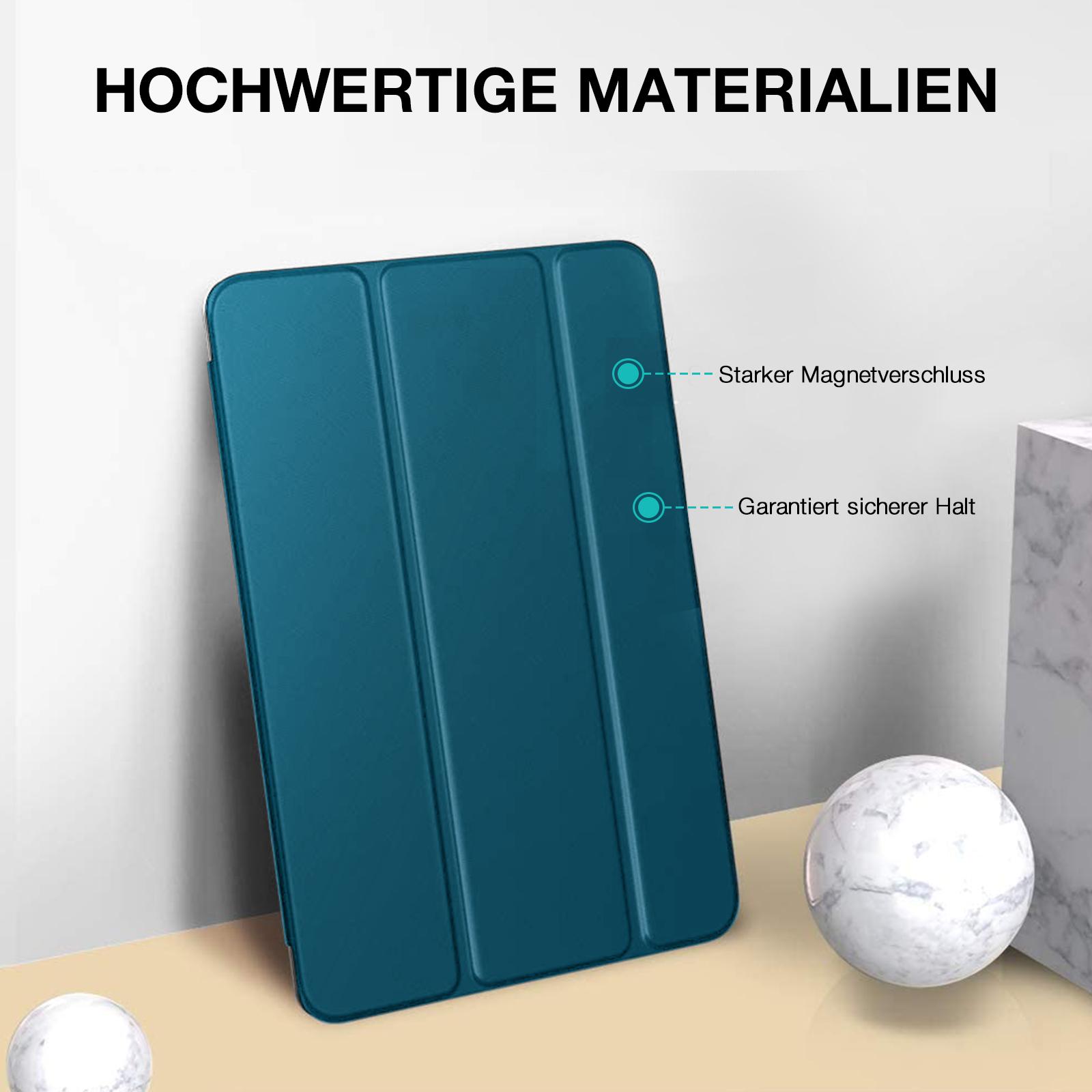 Tablet Schutzhülle für iPad 9.8.7.Gen 10.2 Klapp Flip Hülle Cover Case Glas