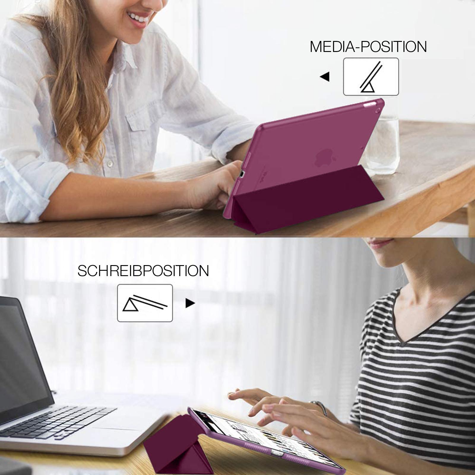 Tablet Schutzhülle für iPad 9.8.7.Gen 10.2 Klapp Flip Hülle Cover Case Glas