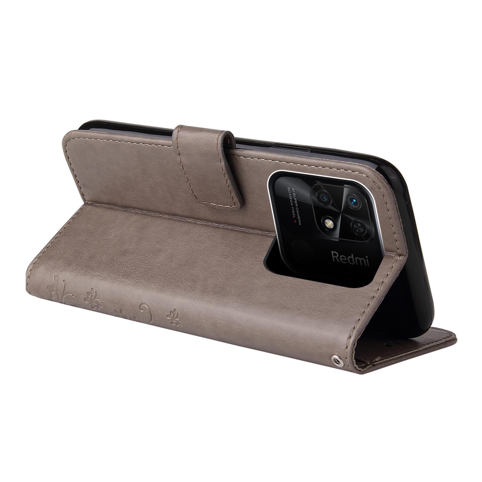 Funda Xiaomi Redmi 10c NEINEI ,Carcasa Cuero Libro Con [Ranura