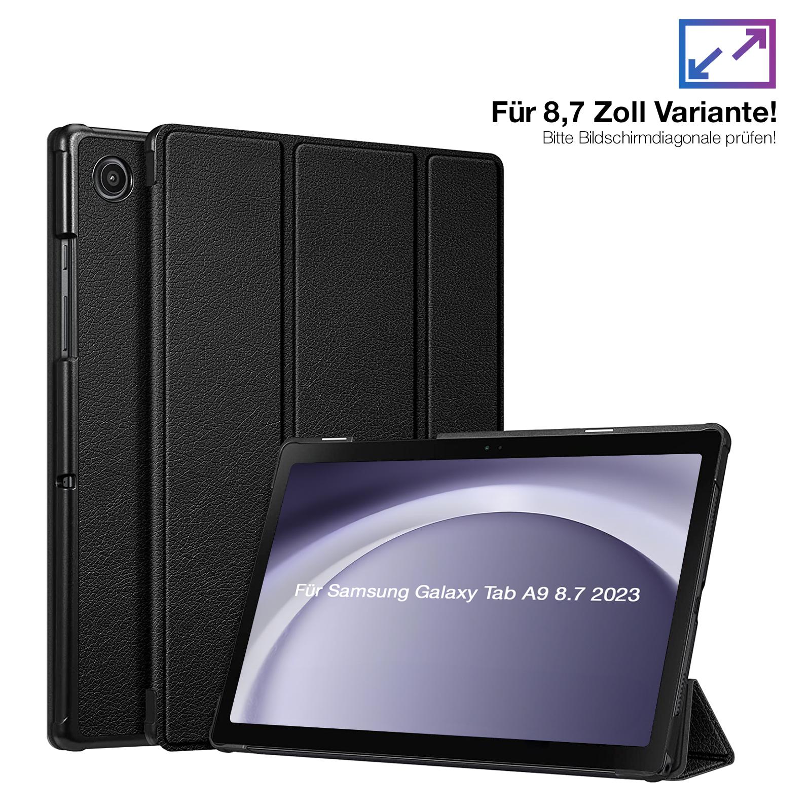 Schutzhülle für Samsung Galaxy Tab A9 A9 Plus Tablet 8,7 11 Zoll 2x Displayglas