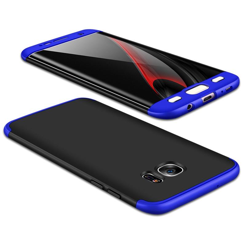 Handyhülle für Samsung Galaxy S7 S7 Edge S8 S8 S9 S9 Plus 360 Grad Bumper GLAS