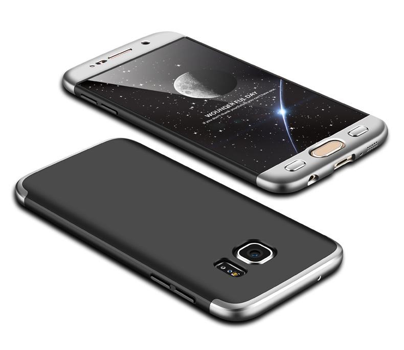 Handyhülle für Samsung Galaxy S7 S7 Edge Hülle S9 S9 Plus 360 Grad Bumper GLAS