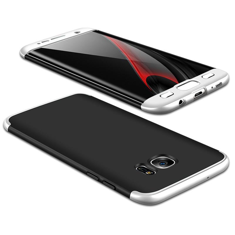 Handyhülle für Samsung Galaxy S7 S7 Edge Hülle S9 S9 Plus 360 Grad Bumper GLAS