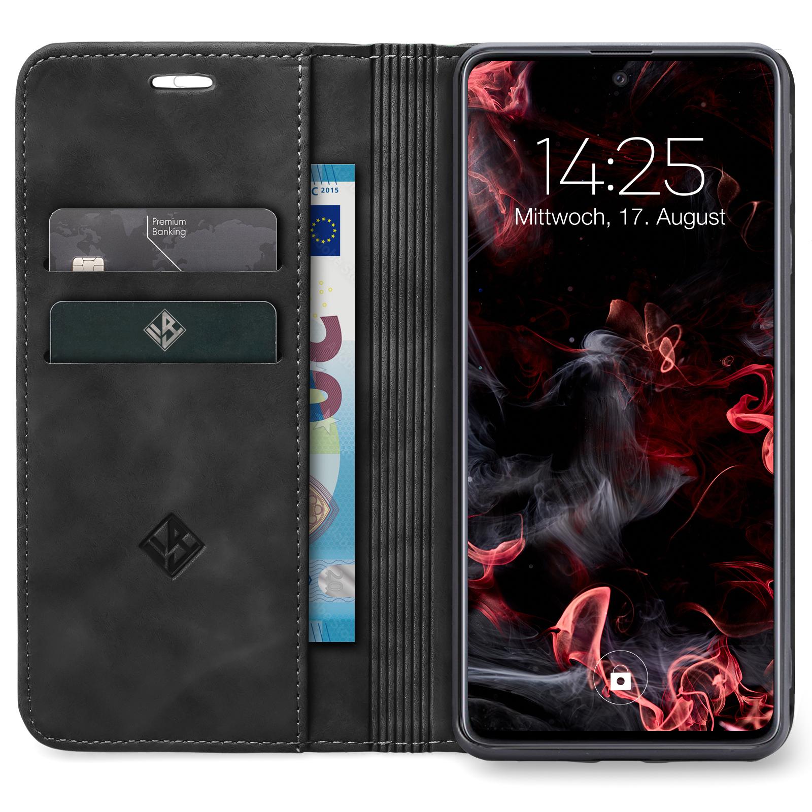 Handyhülle für Samsung Galaxy S24 S24+ Plus S24 Ultra Wallet Flip Etui Edel  Case