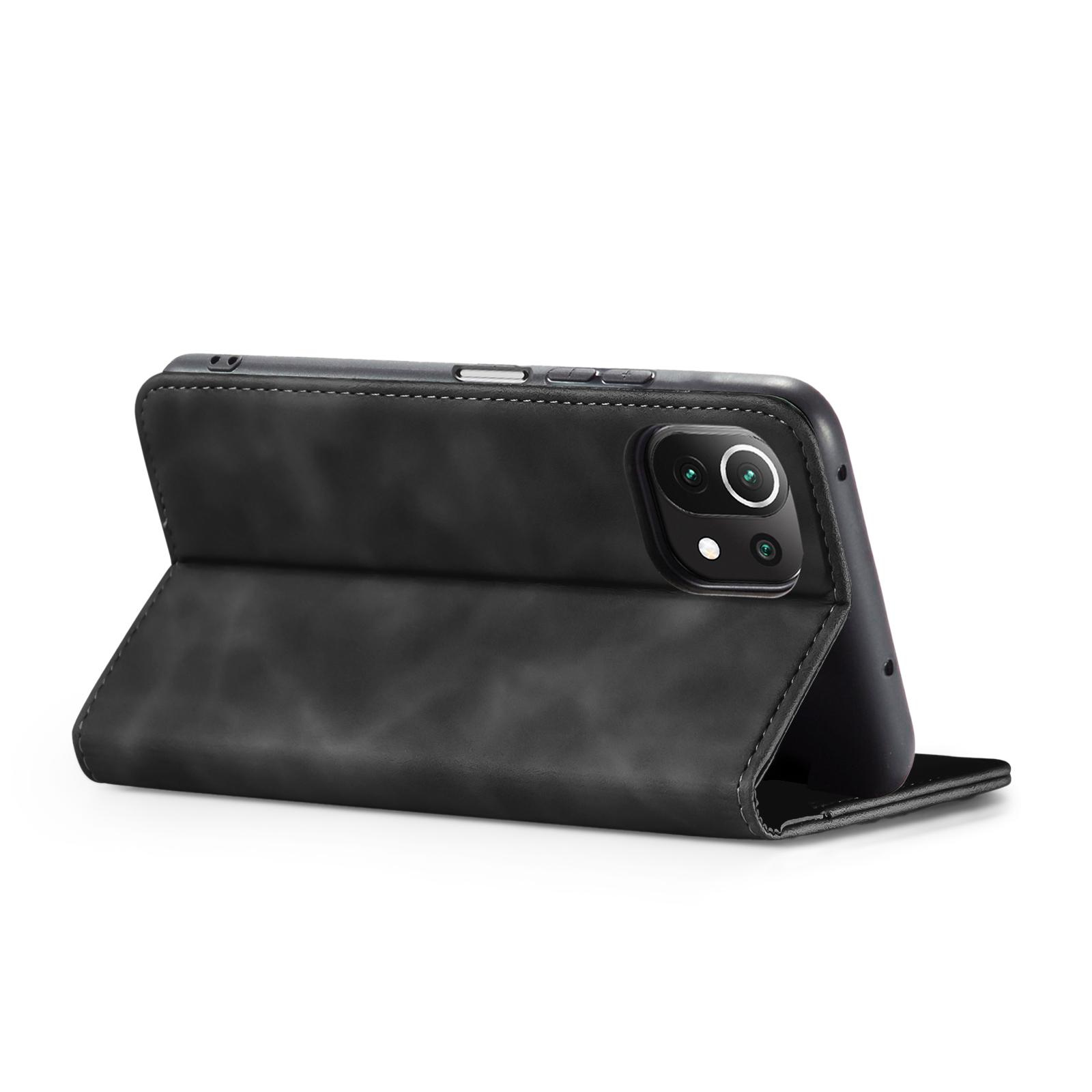 Handyhülle für Xiaomi Mi 11 Lite 4G 5G Flipcover Hülle Smartphone 9H Displayglas