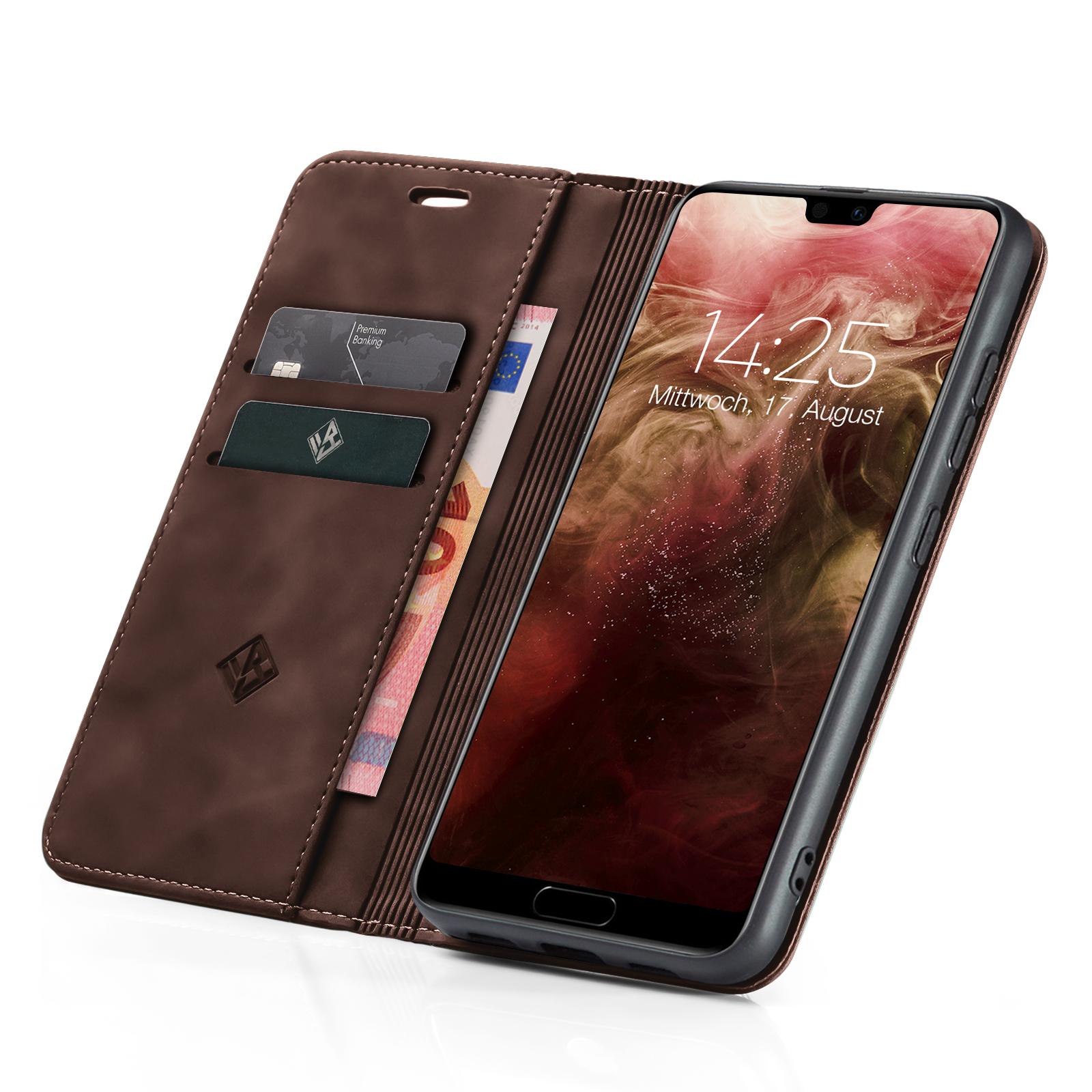 Handyhülle für Huawei P30 P20 Lite Pro Schutzhülle Magnet Flip Cover Handytasche